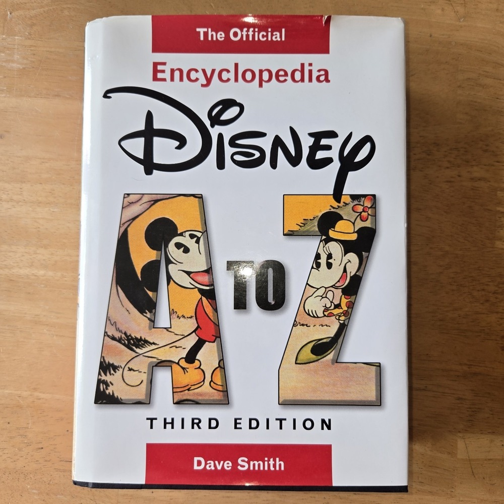 Disney A to Z The Official Encyclopedia 3rd Editon Dave Smith Book Collection‎